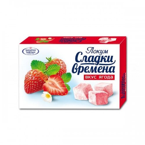 140 Г ЛУКУМ КЛУБНИКА 